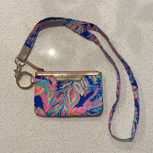 Lilly Pulitzer ID lanyard - never been used